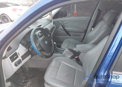 2007 BMW X3 3.0Si из США, поврежденный, VIN WBXPC93437WF09540